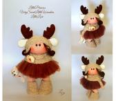 Rankų darbo lėlės handmade interjerinės lėlės-0