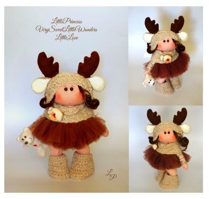 Rankų darbo lėlės handmade interjerinės lėlės-0