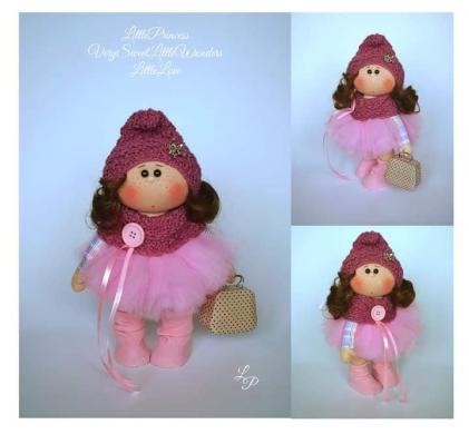 Rankų darbo lėlės handmade interjerinės lėlės-0