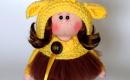 Rankų darbo lėlės handmade interjerinės lėlės-0