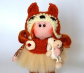 Rankų darbo lėlės handmade interjerinės lėlės-0