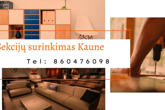 Sekcijų surinkimas Kaune 860476098-0