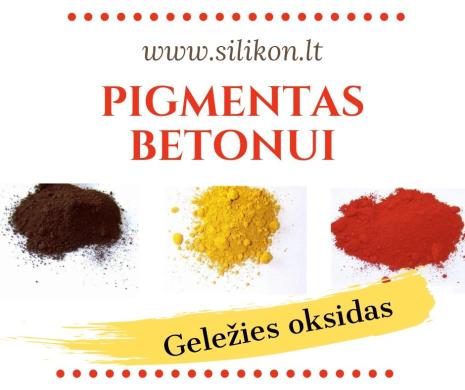 Betono dažai – geležies oksidas-0