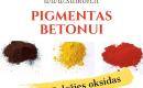 Betono dažai – geležies oksidas-0