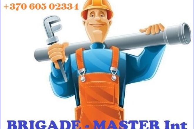 Vandentiekis, nuotekos, drenažas IKI RAKTO! (Brigade-Master Int)-0
