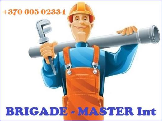 Vandentiekis, nuotekos, drenažas IKI RAKTO! (Brigade-Master Int)-0