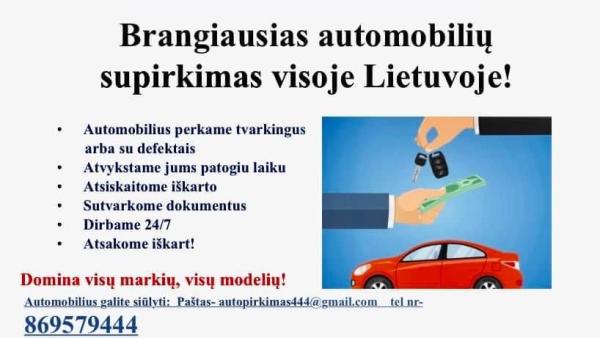 Automobiliu supirkimas-0