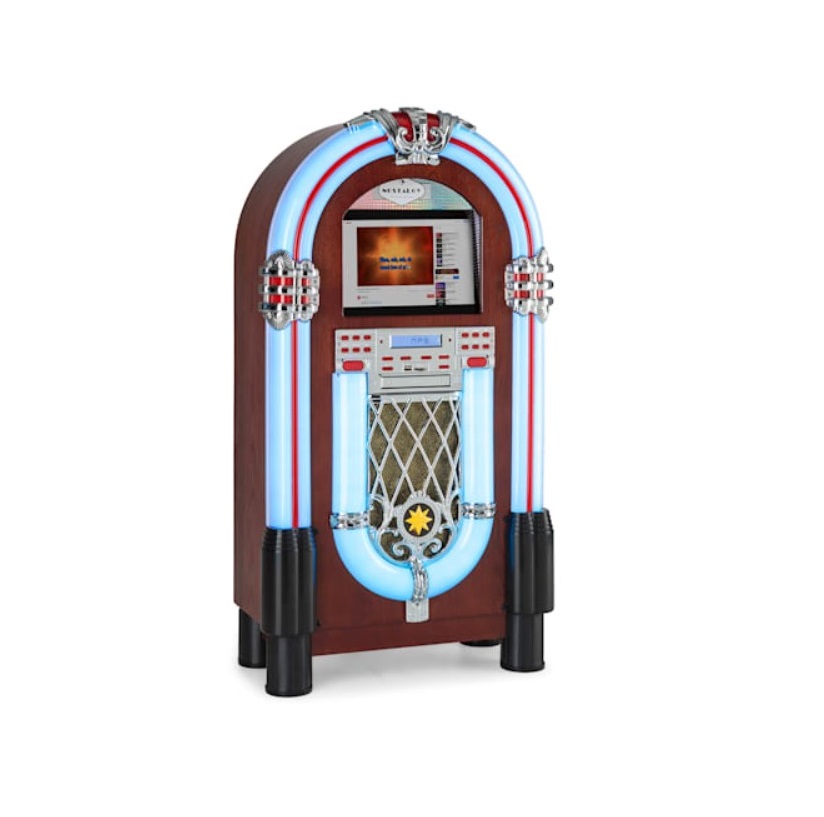 Jukebox grotuvas su WiFi, Bluetooth, CD, Usb, Sd-0