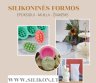Silikoninės formos epoksidui, muilui, žvakėms-0