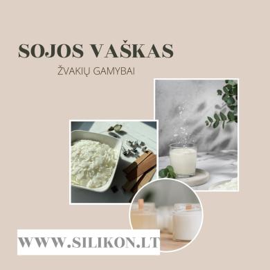Sojos vaškas žvakių gamybai-0