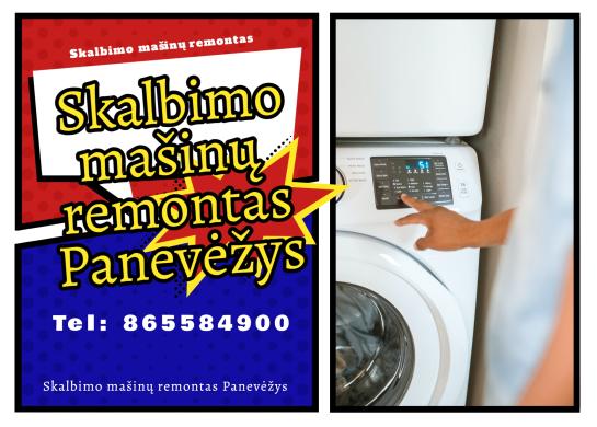 Skalbimo mašinų remontas Panevėžys-0