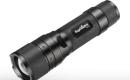 Supfire F3-L2, ZOOM, 1100lm, 300m žibintuvėlis-0