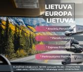 LIETUVA - EUROPA - LIETUVA Pilnų ir dalinių krovinių transportavimas : – Kasdienis krovinių surinkimas ir pristatymas. – Konkurencingos kainos ir patikimi pristatymo laikai. – Express paslauga - pristatymas per 24h. + Europa! - We offer 24 hours express d-0