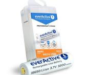18650 3200mAh baterija su micro USB everActive-0