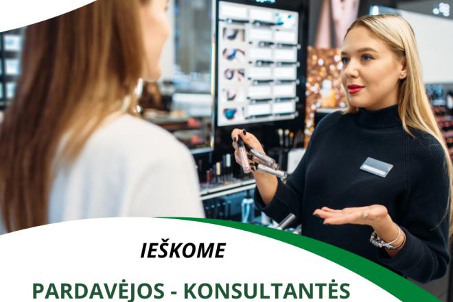 PARDAVĖJAS – KONSULTANTAS (kosmetikos/buitinės chemijos/higienos prekės)-0