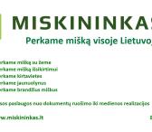 Perkame mišką Visoje Lietuvoje. Kirtavietes, jaunuolynus, brandžius-0