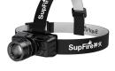 Supfire HL50 galvos žibintuvėlis, USB, 300lm, 200m, Zoom-0