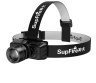 Supfire HL50 galvos žibintuvėlis, USB, 300lm, 200m, Zoom-0