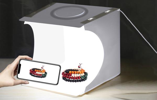 PULUZ STUDIJINIS KOMPLEKTAS 23CM LED PU5023-0