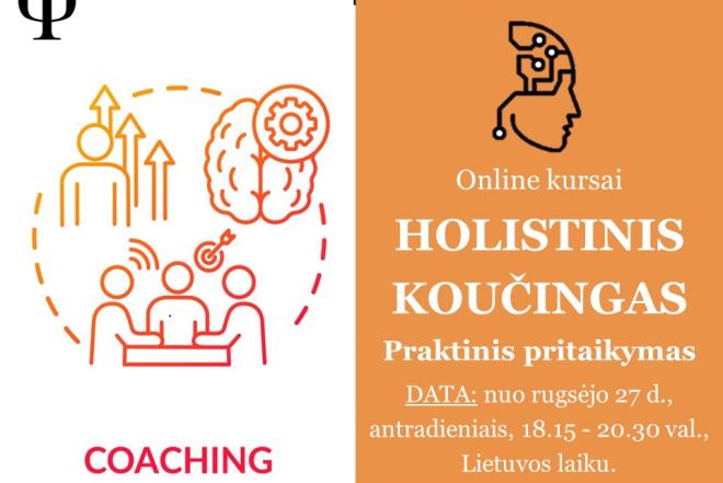 Online │ HOLISTINIS KOUČINGAS. Praktinis pritaikymas-0