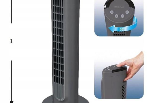 Honeywell Komfortinis HYF1101E bokštinis ventiliatorius, 36 W-0