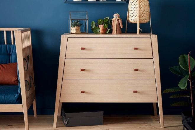 Vaikiška komoda LEANDER ( Linea OAK )-0