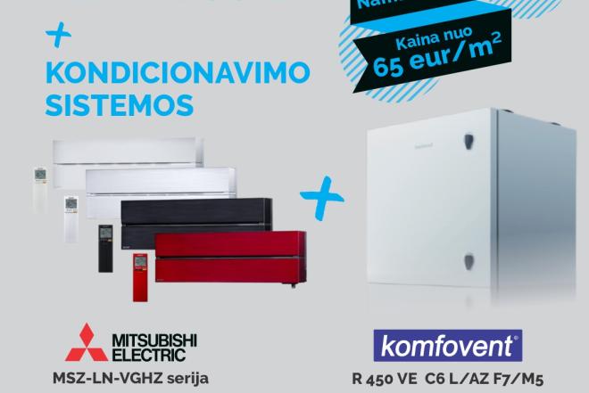 Kondicionavimo+Rekuperacinė vėdinimo sistema-0