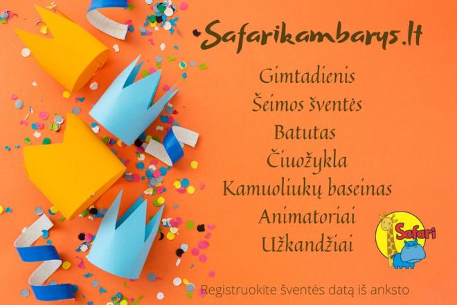 Safarikambarys.lt smagiausias vaikų žaidimų kambarys Vilniuje-0