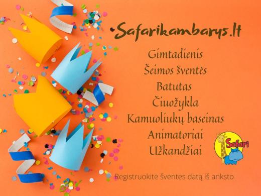 Safarikambarys.lt smagiausias vaikų žaidimų kambarys Vilniuje-0