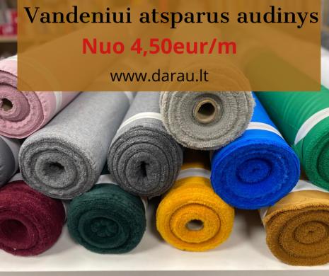 Vandeniui atsparūs audiniai-0