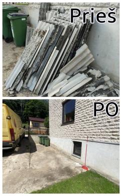 Įvairių (Statybiniu) atlieku (šiukšlių išvežimas)-0