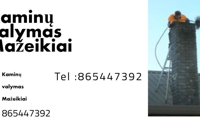 Kaminų valymas Mažeikiai 865447392-0