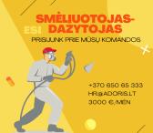 IEŠKOMI SMĖLIUOTOJAI - DAŽYTOJAI-0