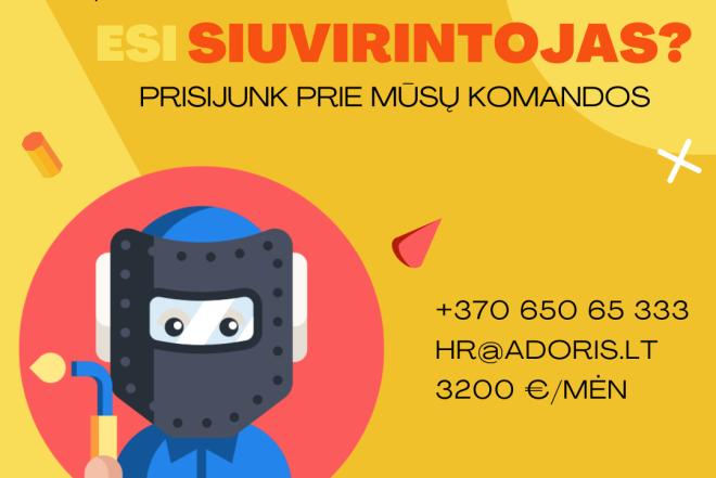 IEŠKOMI SUVIRINTOJAI-0