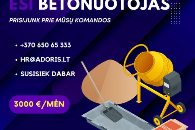 IEŠKOMI BETONUOTOJAI-0