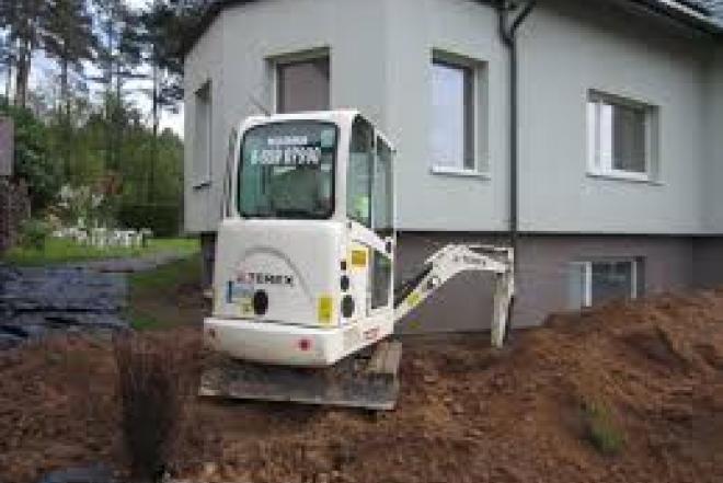 *Mini ekskavatoriaus nuoma (kuras ir operatorius), 865907990-0