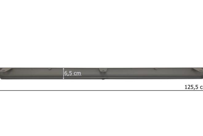 VOLVO FH4 13- CENTER BUMPER SPOILER pilka-0