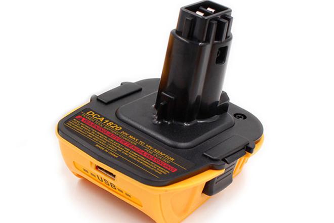 Akumuliatoriaus adapteris skirtas Dewalt įrankiams-0