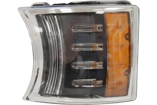 SCANIA 6 13 KRYPČIŲ LEMPAS SU LED DIENOS ŠVIESA L/R trumpas-0