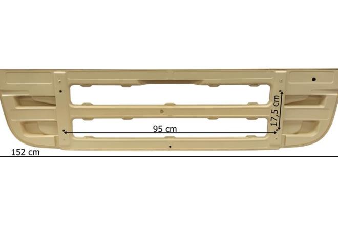 SCANIA 6 2010- APATINĖS GRILĖS (AUKŠTĖS 38cm) siauros-0