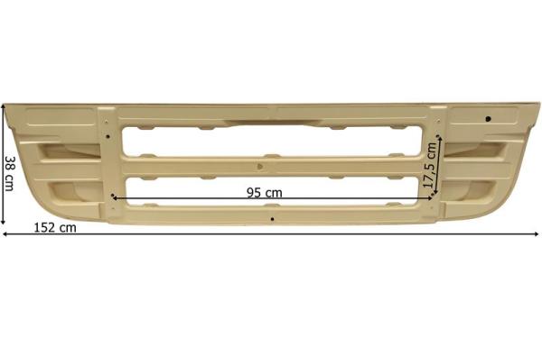 SCANIA 6 2010- APATINĖS GRILĖS (AUKŠTĖS 38cm) siauros-0