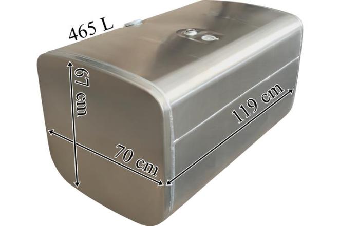 DEGALŲ BAKAS SCANIA 465L 1190X670X700 ALUMININIS-0