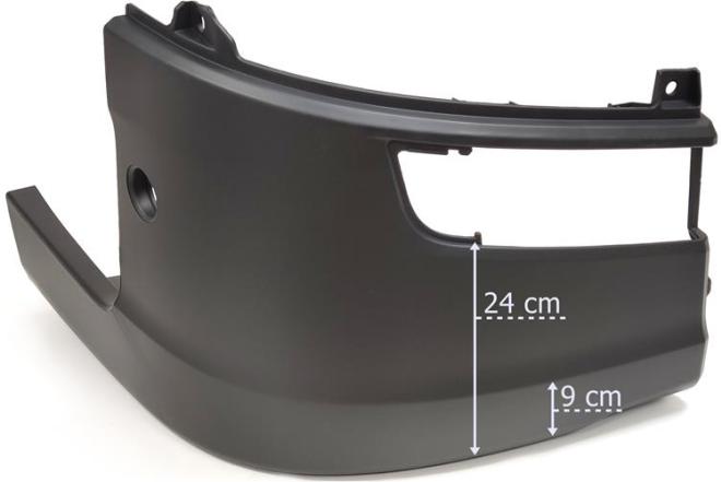 SCANIA R, G 17- KAMPINIS BUMPERIS DEŠINĖS / KAIRĖS-0