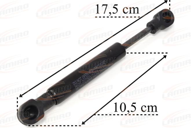 DUJINĖS Spyruoklinės SANDĖLIŲ PAVAROS DAF 156MM 50N-0