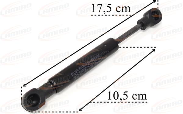 DUJINĖS Spyruoklinės SANDĖLIŲ PAVAROS DAF 156MM 50N-0