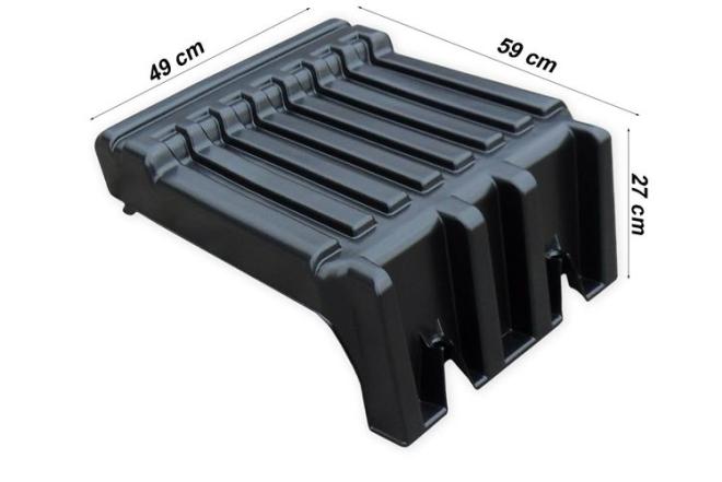 DAF LF 55 Akumuliatoriaus dangtelis-0