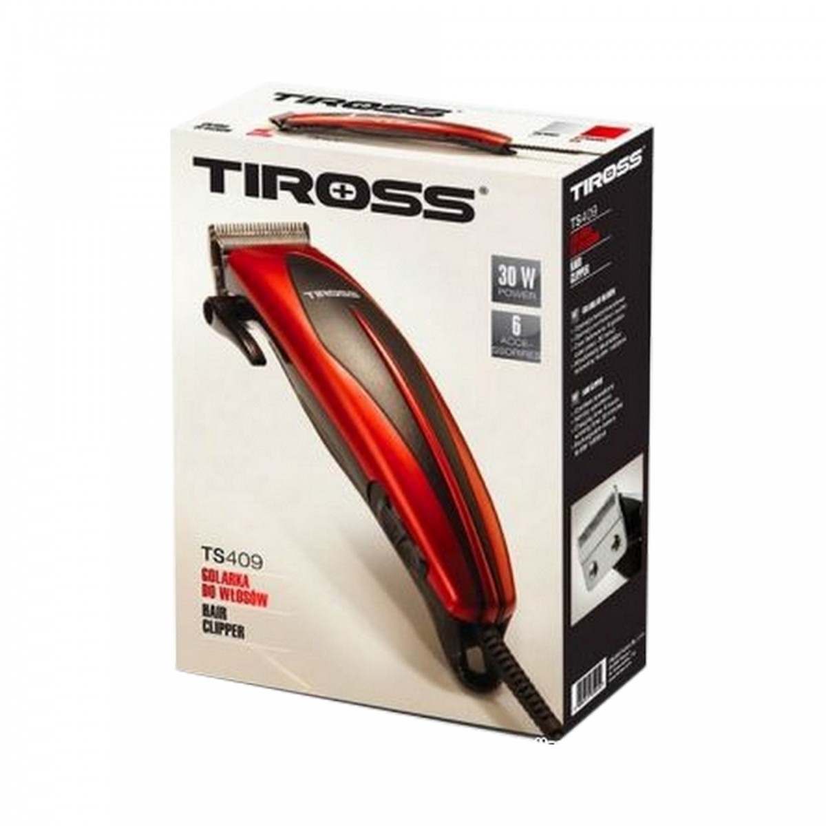 Plaukų kirpimo mašinėlė Tiross TS-409 7W-0