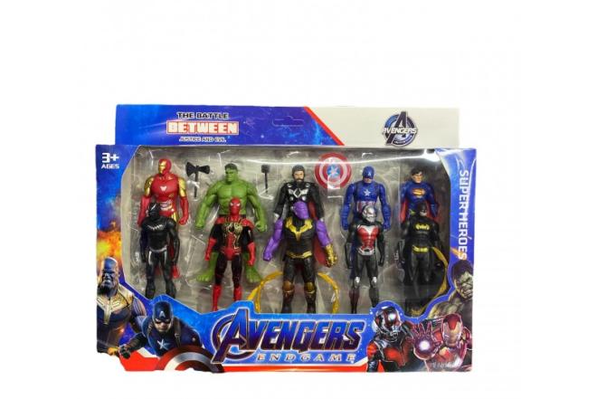 Marvel super herojų rinkinys 10 vnt.-0