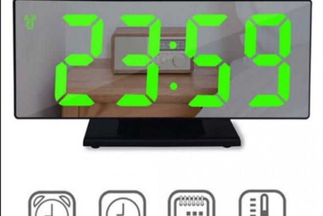 Modernaus dizaino laikrodis-žadintuvas-0