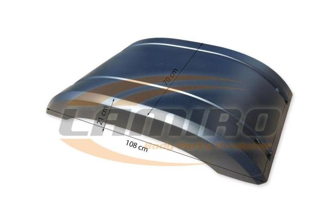 MERC ACTROS 2012r- GALINIS PASPARAS, APŽEMA VIRŠUTINĖ DALIS-0